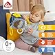 Fehn Activity-Würfel Otter – Motorik-Spielzeug mit Greifelementen zum Aufhängen – Für Babys und Kleinkinder ab 0+ Monaten – Maße: 10 x 10 cm