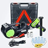 Anbull Electric Car Floor Jack 5 Ton DC12V Automatic Hydraulic Car Jack Lift with Electric Impact...