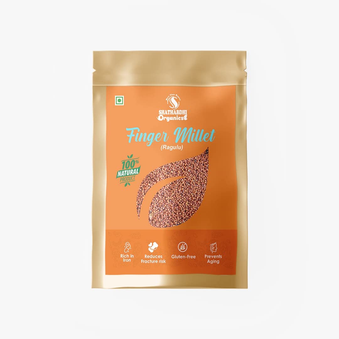 Shathabdhi Organics Finger Millet 500gm (Ragi/Kelvaragu/Nachni/Ragulu/Aariyam/Maduva/Panji Pullu) - 100% Natural, Chemical & Pesticide-Free, Directly Sourced from Indian Farms (Rich in Calcium & Fiber) (B0B5H9HWCX) Amazon Price History, Amazon Price Tracker
