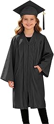 2026 Kids Graduation Cap and Gown Kindergarten Graduation Gown and Cap Set for Kids Boys Girls Preschool with Tassel