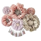 regalo 誕生日 飾り付け バースデー 飾り ペーパーファン バースデーデコレーション セット ガーランド 装飾 お祝い フラワー 花 (アンティークM×アンティークM)