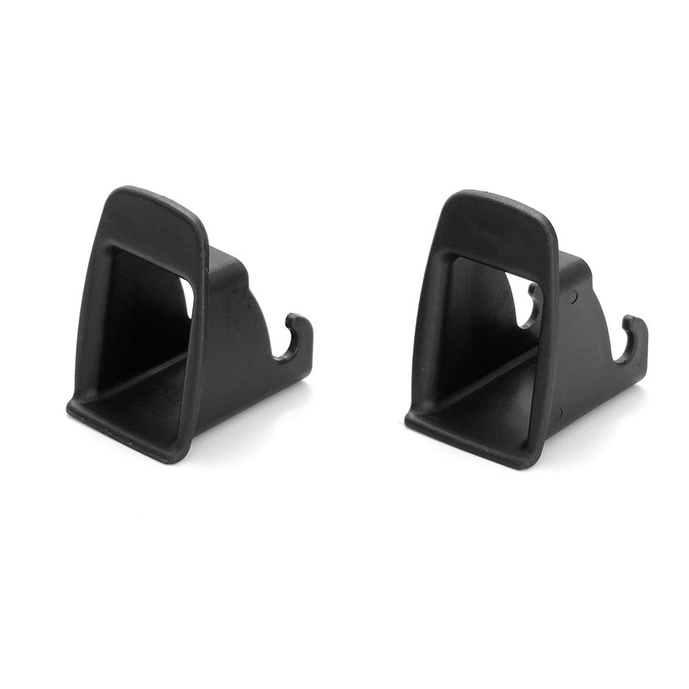 2pcs Car Child Seat ISOFIX Interface Buckle, Black Fixed Guide Groove image 7 of 8 B07XMBGMXW