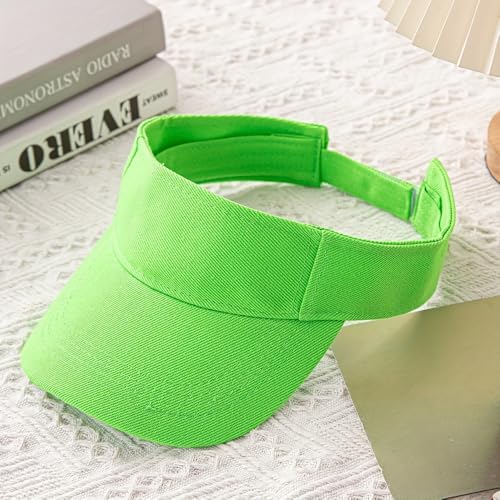 Sporty Sun Visor Cap - Breathable, Adjustable Baseball Hat for Outdoor Activities, Solid Color2