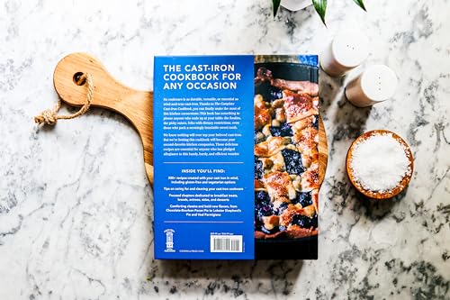 The Complete Cast Iron Cookbook: A Tantalizing Collection of Over 240 Recipes for Your Cast-Iron Coo