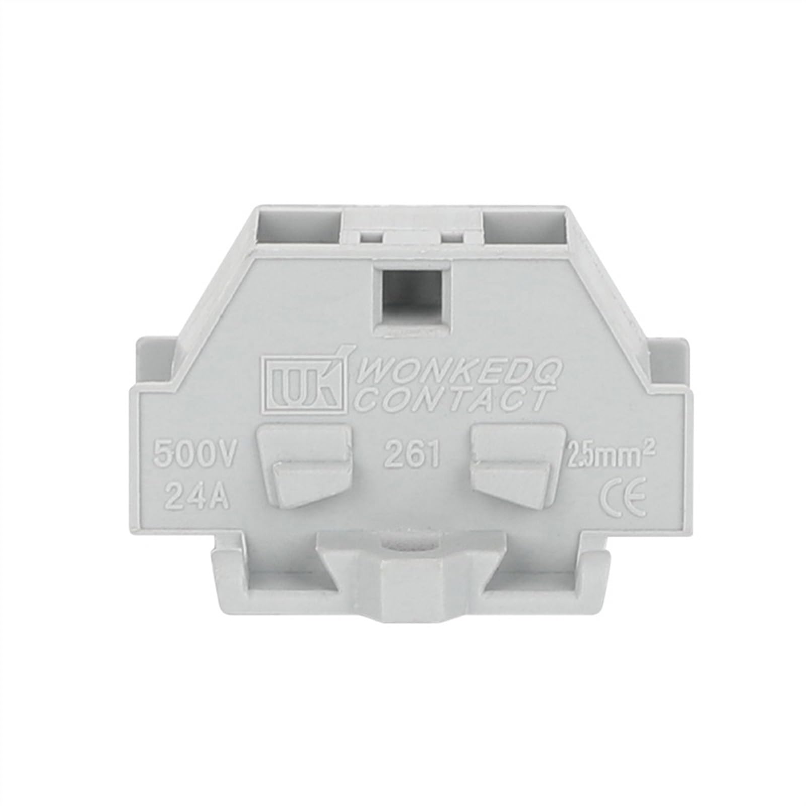 10Pcs 261-331 Spring-Cage Connection Mini Mount 4-Conductor 2.5 mm² 261 331 Wire Connector Din Rail Terminal Block
