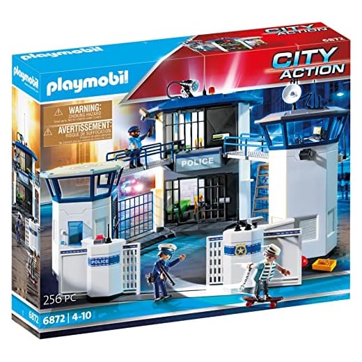 PLAYMOBIL 6872 – Policía de Central de Comando con prisión