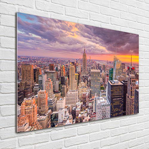Tableau acrylique New York incassable : l'alternative sûre au verre lourd