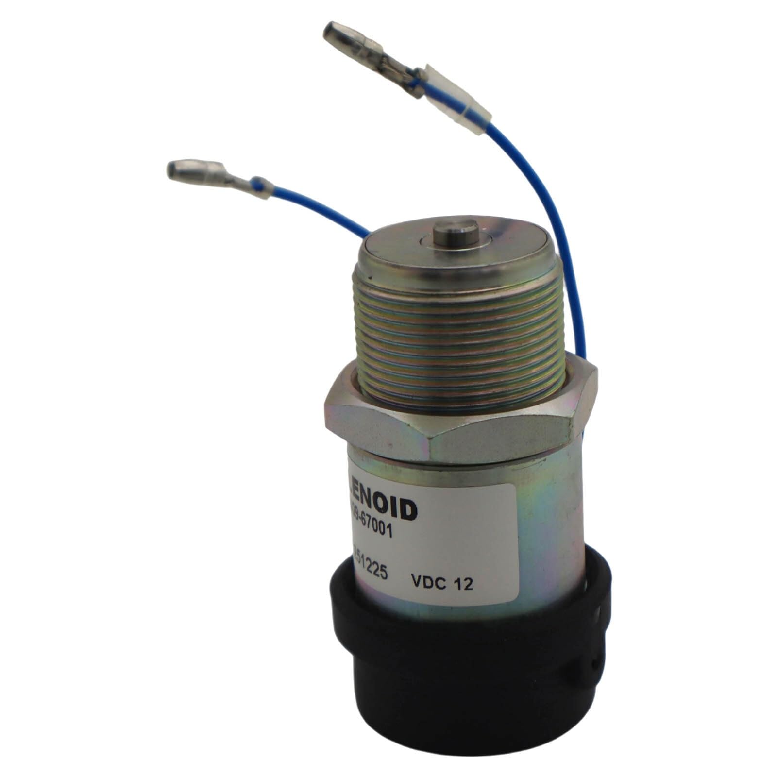 Solenoid Valve 12V Fuel Shutoff Stop Solenoid MM409-67001 for S3L Fuel Stop Solenoid
