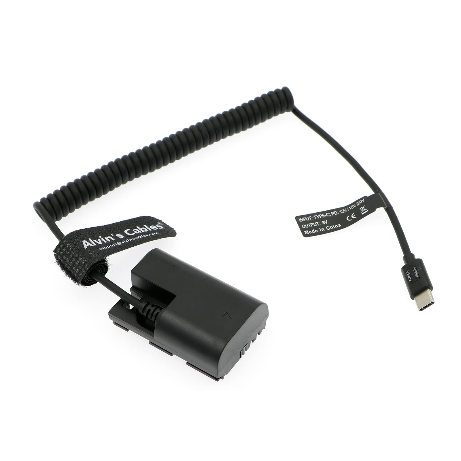 Adattatore Di Alimentazione Batteria Ftizia Da USB-C A LP-E6NH - Foto 9