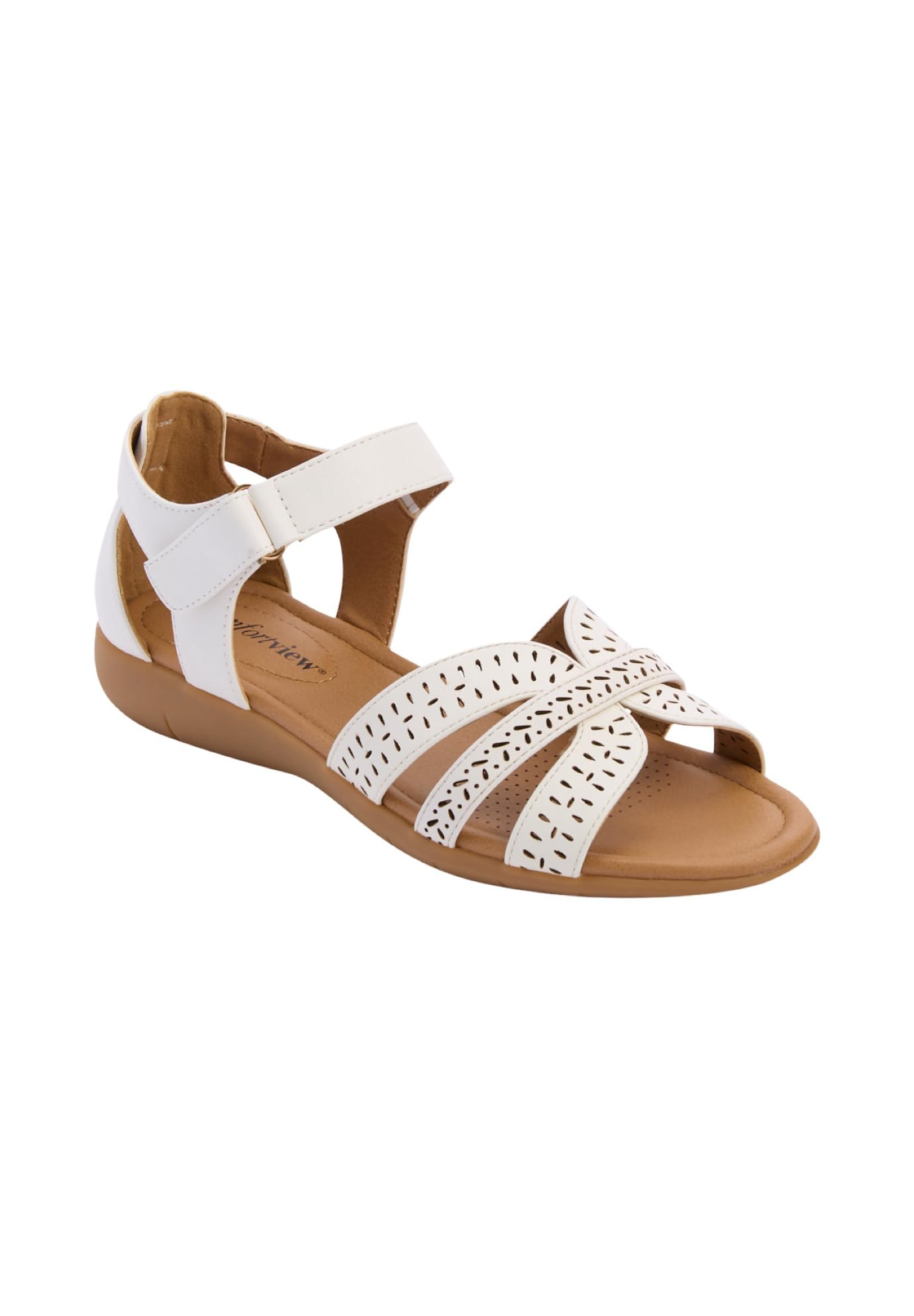 Comfortview Women's The Christiana Sandal (Wide Widths Available)