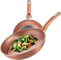 Frigideira Antiaderente Cerâmica Não Gruda Não Vai Óleo Utensilios Domestico Cozinha Fitness Dieta