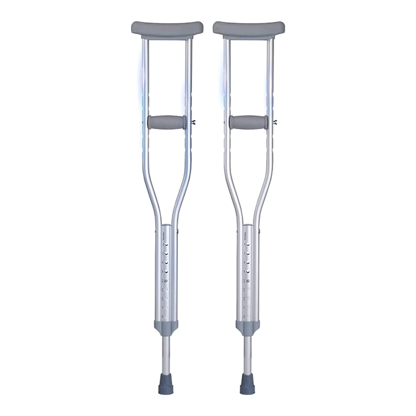 PAASHE Muletas Bastones de Aluminio Ligero Ajuste de Altura Bastones para Caminar para fracturas Discapacidad, bastón para Caminar de rehabilitación