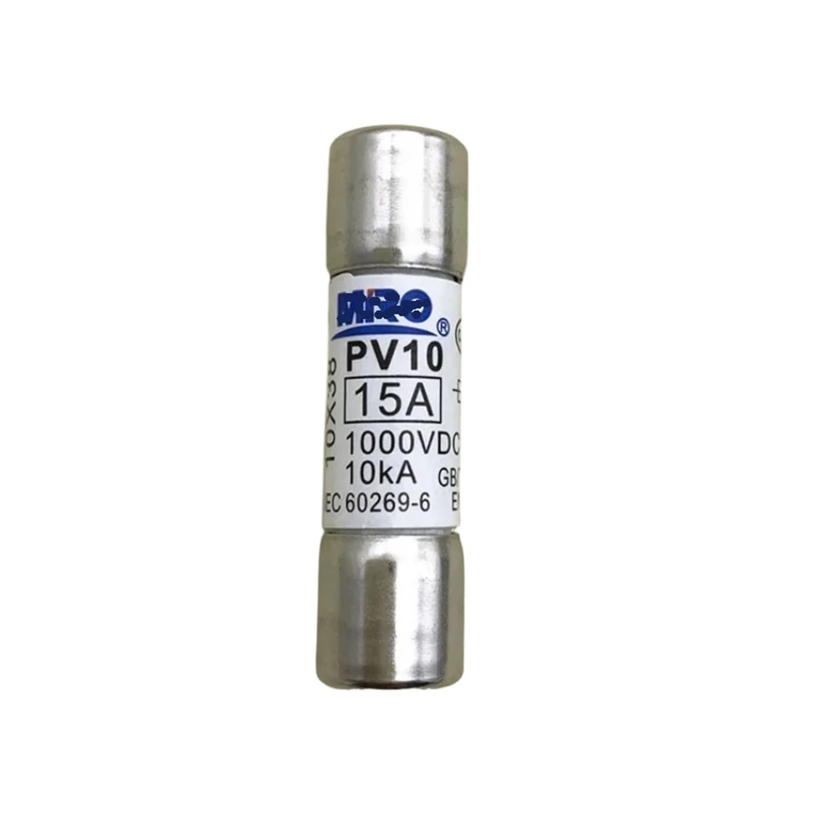 RCGKNNMUZ 10pcs PV10 DC1000V DC Fuses 2A3A4A5A6A8A10A 10 * 38(10)