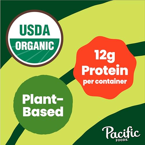 Image of Pacific Foods Organic Spicy Harissa Lentil Soup, Plant Based, 16.3 oz Can (Pack of 2)