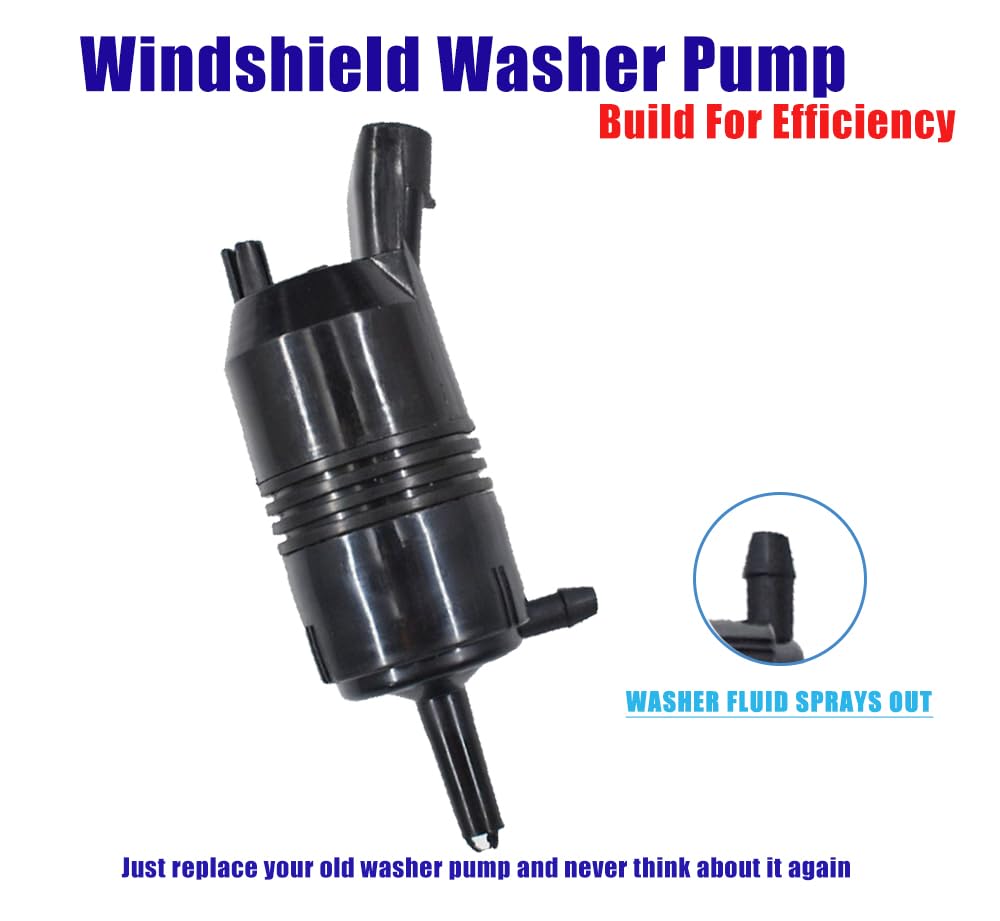 Replaces 89025062 22127653 Windshield Washer Pump Fits Buick Cadillac Chevrolet Gmc K 499780 - Foto 12