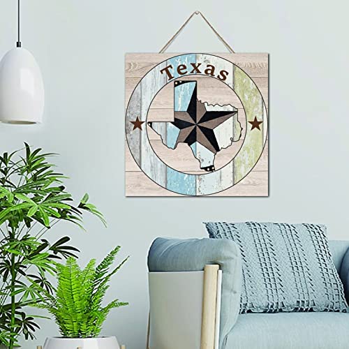Panneau bois Texas Étoile Solitaire pour décoration porte entrée et intérieur