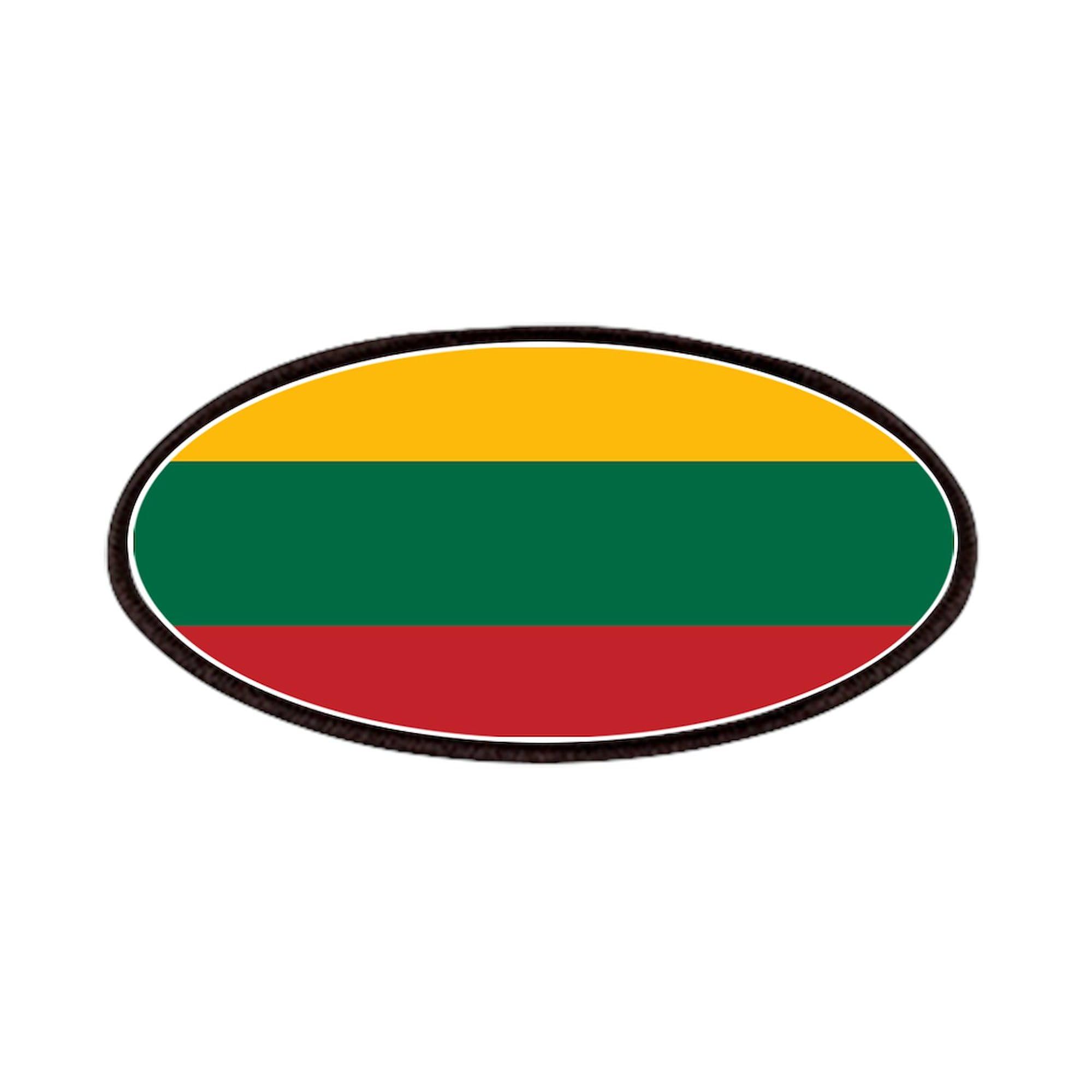 CafePress Flag Of Lithuania Patches 4