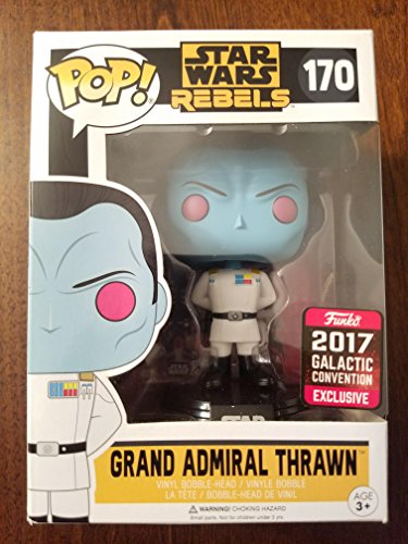Funko Pop! Star Wars Rebels Grand Admiral Thrawn #170 (2017 Star Wars Galactic Convention Exclusive)