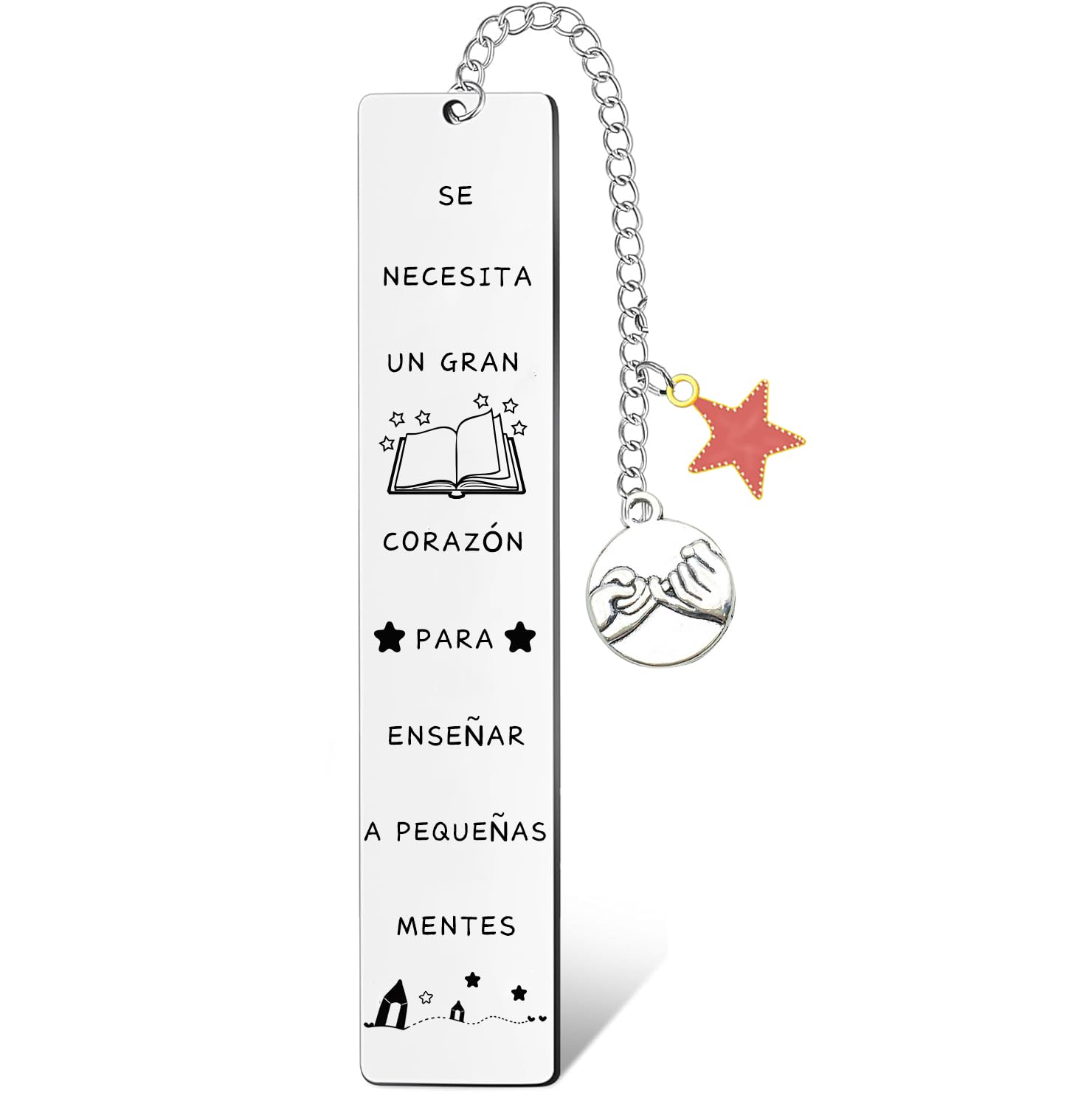 Regalo Agradecimento de Estudiantes Marcadores Maestra Regalo de Maestra Marcador de Libro Regalo de Profesora Marcapágina Regalo para Graduación Escuela Primaria Guardería Infantil (5)