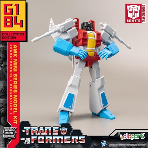 Starscream Transformer Toy,4.33 Inch Transformers G1 Action Figures,Highly Articulated No Converting Transformers Model Kit,Transformer Toys for Kids Age 8 and Up - Image 4