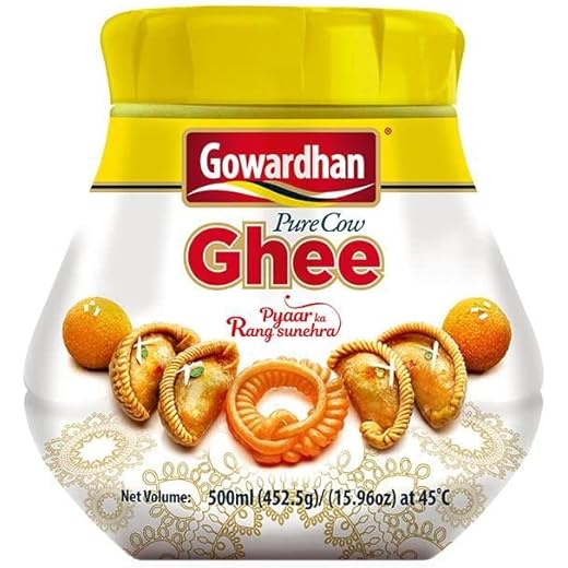 Gowardhan Cow Ghee, 500ml Jar