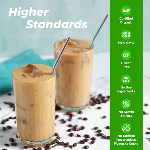 Image of Orgain Organic Vegan Perfect Blend Protein Powder, 20g Clean Plant Protein, 6 Ingredients, <1g Sugar, Gluten Free, Non-GMO; No Artificial Flavors, Stevia Extract, Dairy or Soy Ingredients- Vanilla