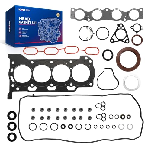 Image of KAX Engine Cylinder Head Gasket Set Compatible with Toyota Prius 2010-2021, Corolla 2020 1.8L, Prius V 2012-2017, Prius Prime 2017-2020, Lexus CT200h 2011-2017, Head Gasket Kit, OE# HS26515PT-1