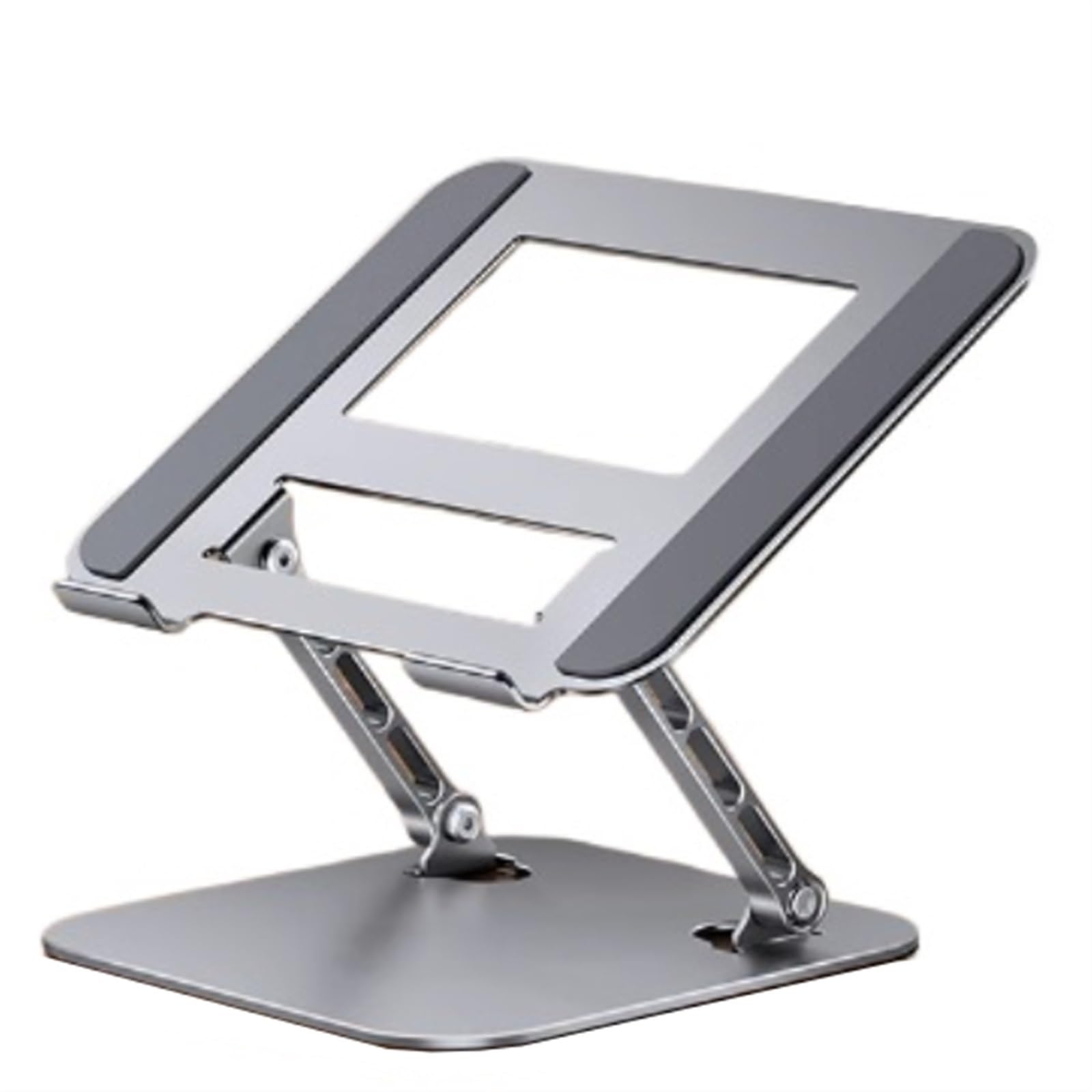 Soporte para portátil Elevador for computadora portátil de acero al carbono, soporte ergonómico portátil for computadora portátil, soporte for computadora portátil con refrigeración ventilada, plegabl