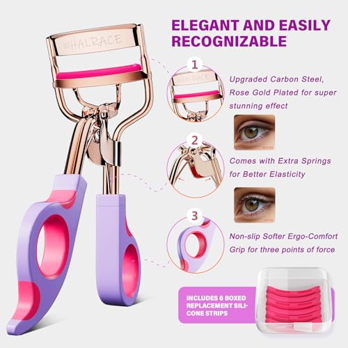 Eyelash Curler with 6 Replacement Pads Creates Perfect Curls in 5 Seconds - image 2