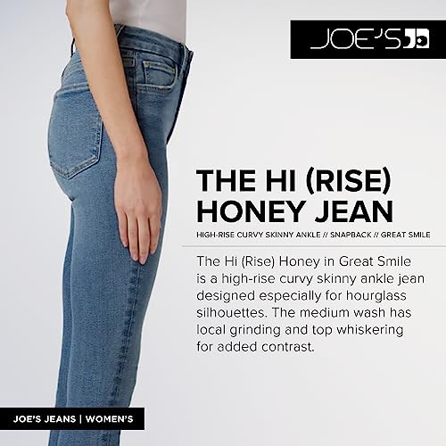 Joe's Women's The Snapback Hi Honey Skinny Ankle3