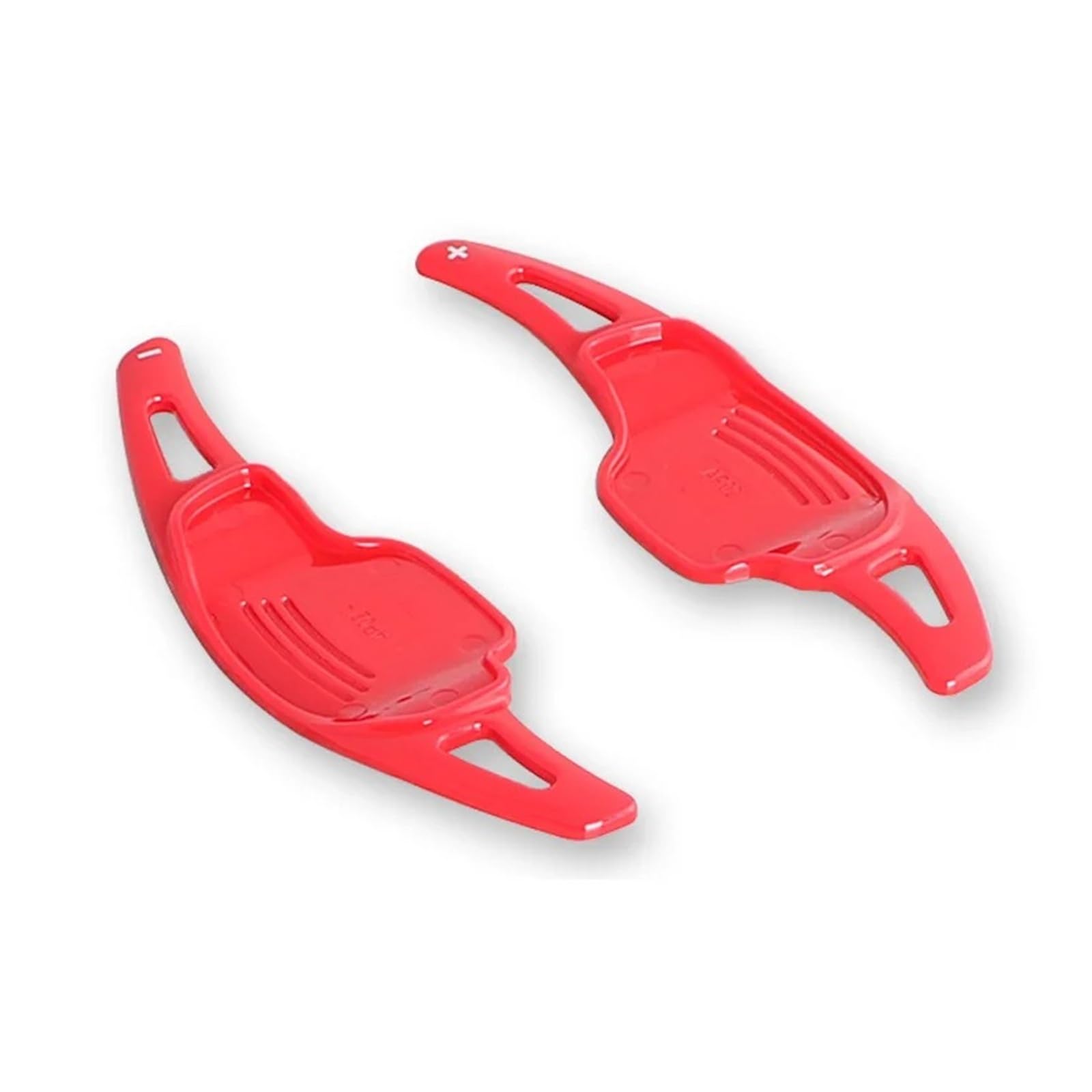 Plmnhss Red Car Steering Wheel Shift Paddle Blade For Cadillac For Ct6 For Xt5 16-19 Abs Steering Wheel Shift Paddles Auto Parts