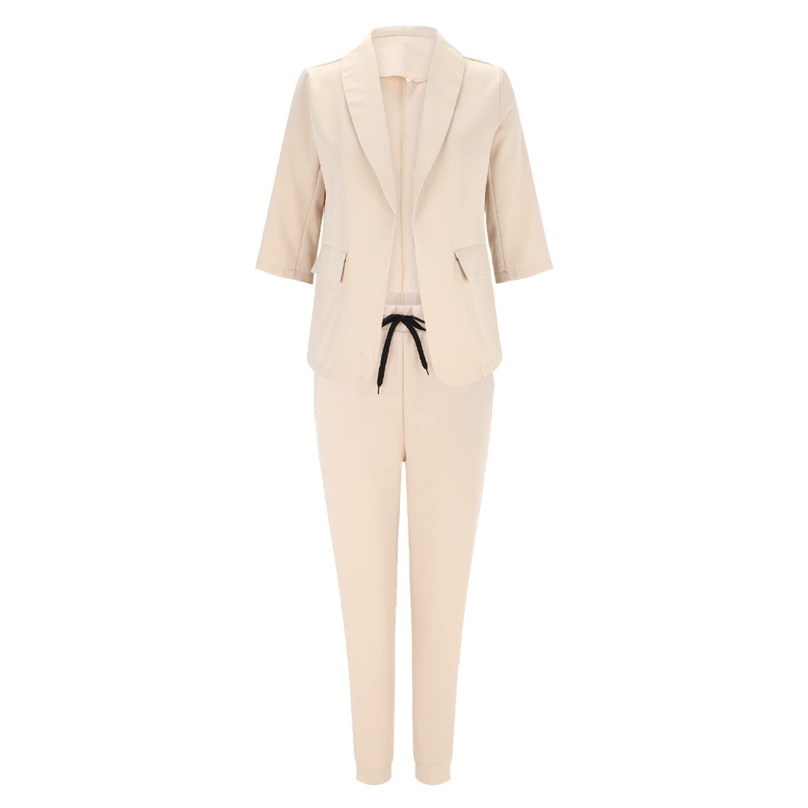 Traje de pantalón para mujer, festivo y elegante, traje de negocios, conjunto de tallas grandes, trajes de pantalón de boda, traje de ocio, dos piezas, chaqueta deportiva ligera, pantalones de traje