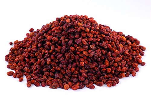 Bio Sanddorn Beeren 1 kg sonnen-getrocknet, aus Wildsammlung, ungesüßt, Rohkost 1000g