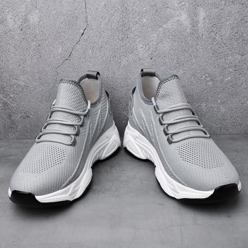 Tallure Sneakers Elevator Shoes for Men Women Height Increasing Shoes Invisible Orthopedic Arch Support Wide Toe Box Non Slip Sneaker Casual Lightweight Breathable Walking Zero Drop Shoe Unisex3