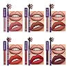 UCANBE-13pcs-Ladys-Night-Lipstick-Makeup-Set-6-Velvety-Matte-Liquid-Lipsticks-6-Matching-Smooth-Lip-Liner-1-Moisturizing-Lip-Gloss-Primer-Waterproof-Long-Lasting-Lip-Make-Up-Gift-Kit UCANBE 13pcs Lady's Night Lipstick Makeup Set, 6 Velvety Matte Liquid Lipsticks + 6 Matching Smooth Lipliner Pencil + 1 Moisturizing Lip Gloss Primer, Waterproof Long Lasting Lip Make Up Gift Kit