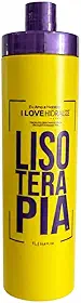Progressiva Sem Formol Lisoterapia 1L | Alinhamento Capilar Profissional | Redução de Volume, Hidratação e Brilho Intenso