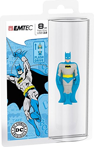 Preisvergleich Produktbild Emtec ECMMD8GSH102 Super Heroes Batman 8GB Speicherstick USB 2.0 Motiv