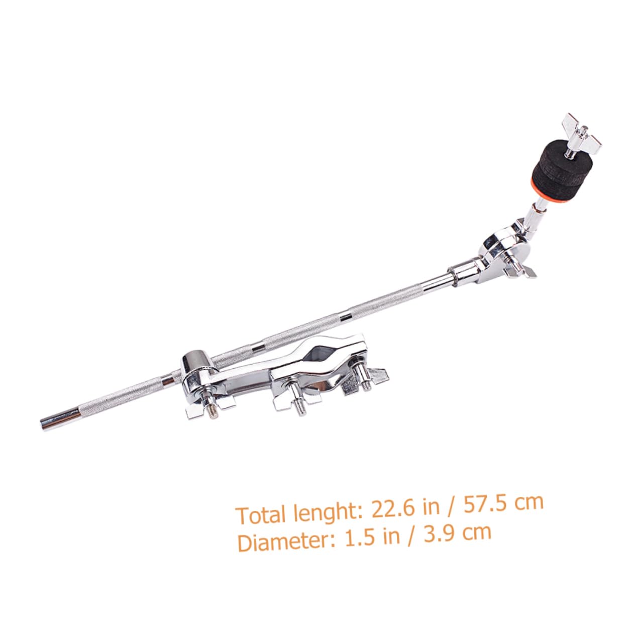 ifundom Drum Part Drum Extension Clamp Holder Orange Drum Show Jacket Set Easy to Install