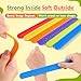 Sensory Fidget Toys for Kids: Textured Silicone Slap Bracelets 6 Pack, Stress Fidgets for Anxiety Autism ADHD, Wearable Sensory Toys for Adults Office Desk, Calm Down Travel Airplane Toys