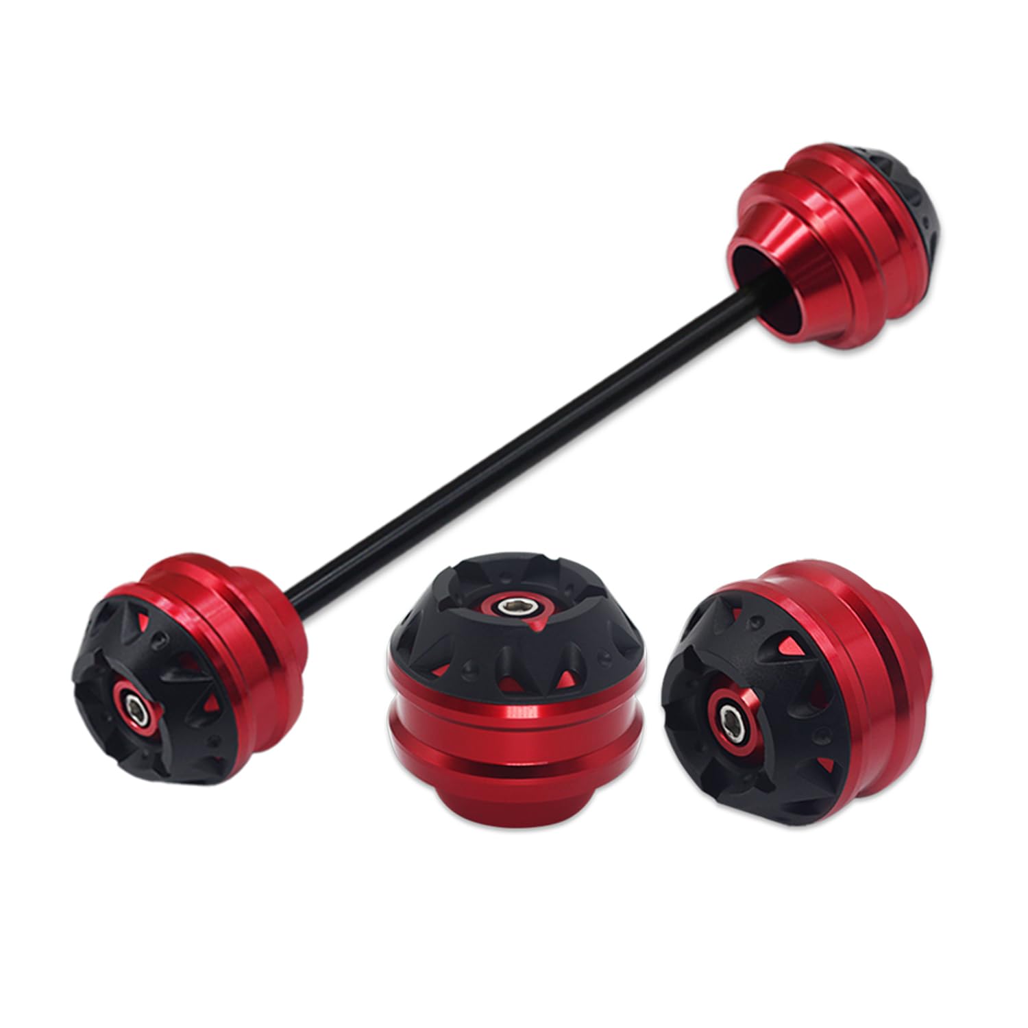 MFGZD Motorcycle Front Wheel Frame Protector Axle Slider Fit for MT-07 YZF-R3 R25 Z900/RS/SE MT-09 MT-09 SP XSR900/Abarth FZ-09 FJ-09 MT07 Tracer