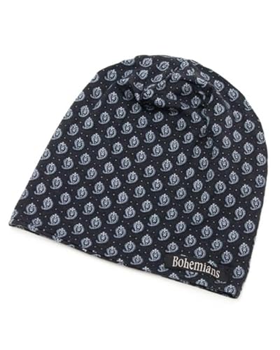 [Bohemians] �y�C�Y���[�h�b�g ���b�`�L���b�v�sC.GREY(�`���R�[��)�tM�T�C�Y �{�w�~�A���Y/PAISLEY DOTS WATCH CAP �ԕ�