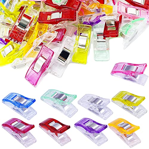 Wonder Clips for Sewing Quilting and Crafting - Plastic Fabric Holders (30 PCS)