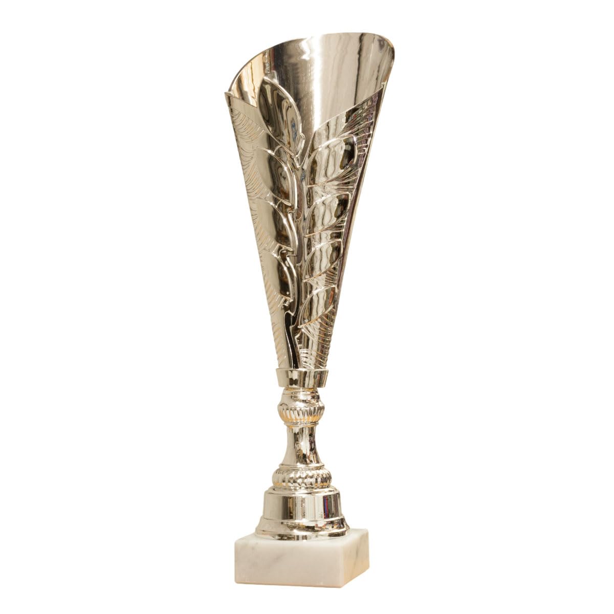 Tris Coppe economiche h 38,50 cm 1° 2° 3° Classificato Targhetta Personalizzata Omaggio