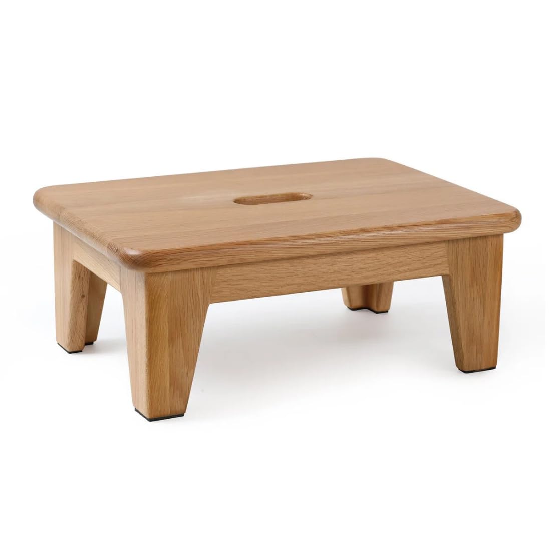 one Step Stool for Adults 6.5" - Wooden Step Stools for High Beds - 550 lbs Safety Stepping Stool Bathroom Aid for Handicap, Foot Rest Elderly, Seniors, Kid, Bathtub, Bed (Teak)-picture-42
