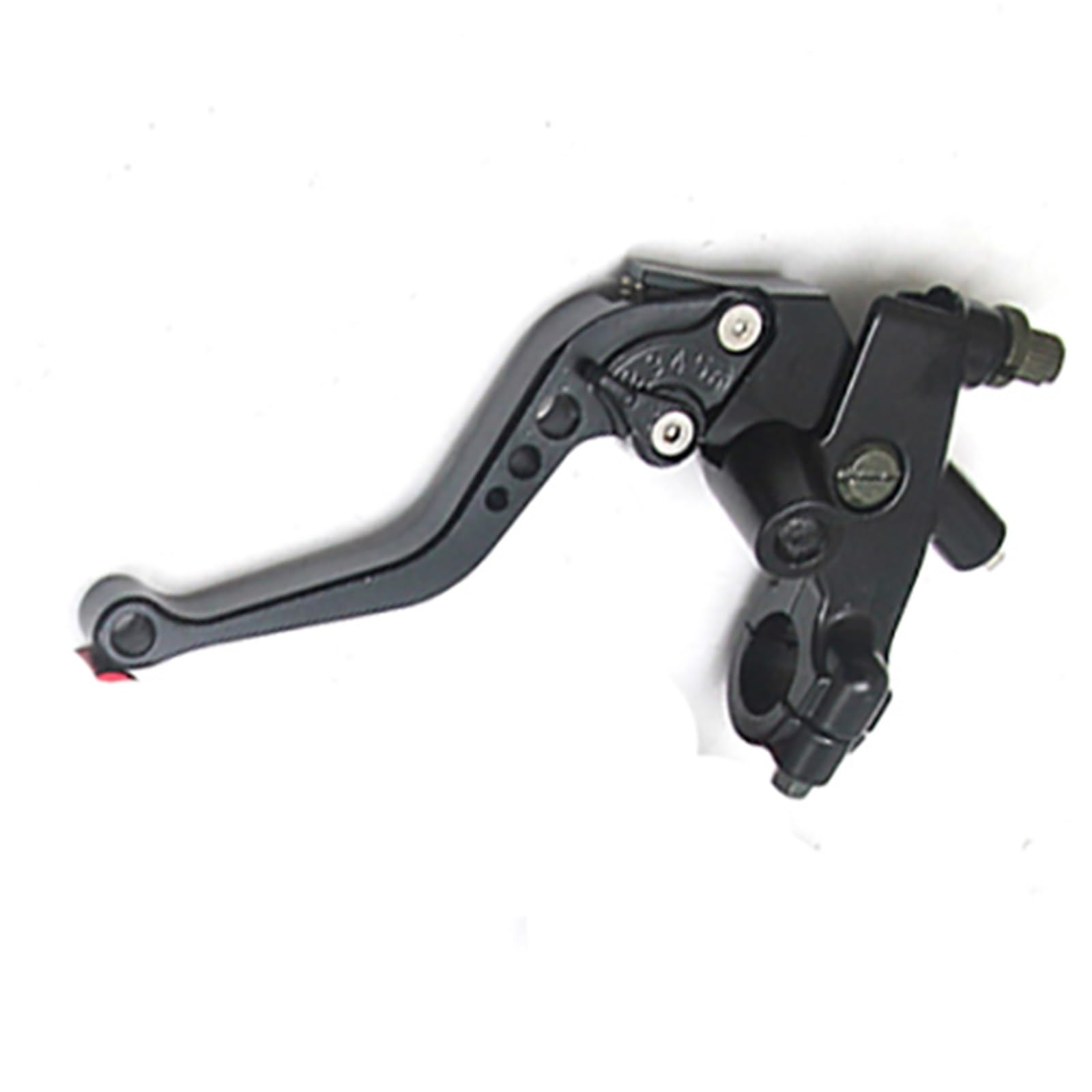 Iukmr Black Left Motorcycle Clutch Brake Lever 7/8" 22Mm Motorcycle Brake Universal Cnc Clutch Levers Master Cylinder Reservoir Set(Black Left)