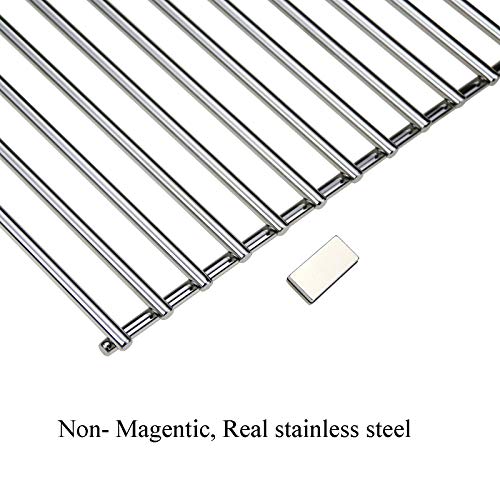 Hisencn 17" Cooking Grid Grates Replacement for Charbroil 463250509, 463250510, Great Outdoors