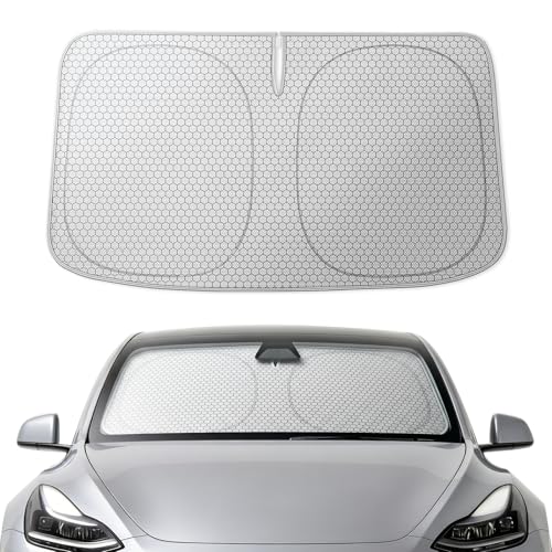 WOLFBOX Graphene Sun Shade for Tesla Model Y/3 (56.3×37")