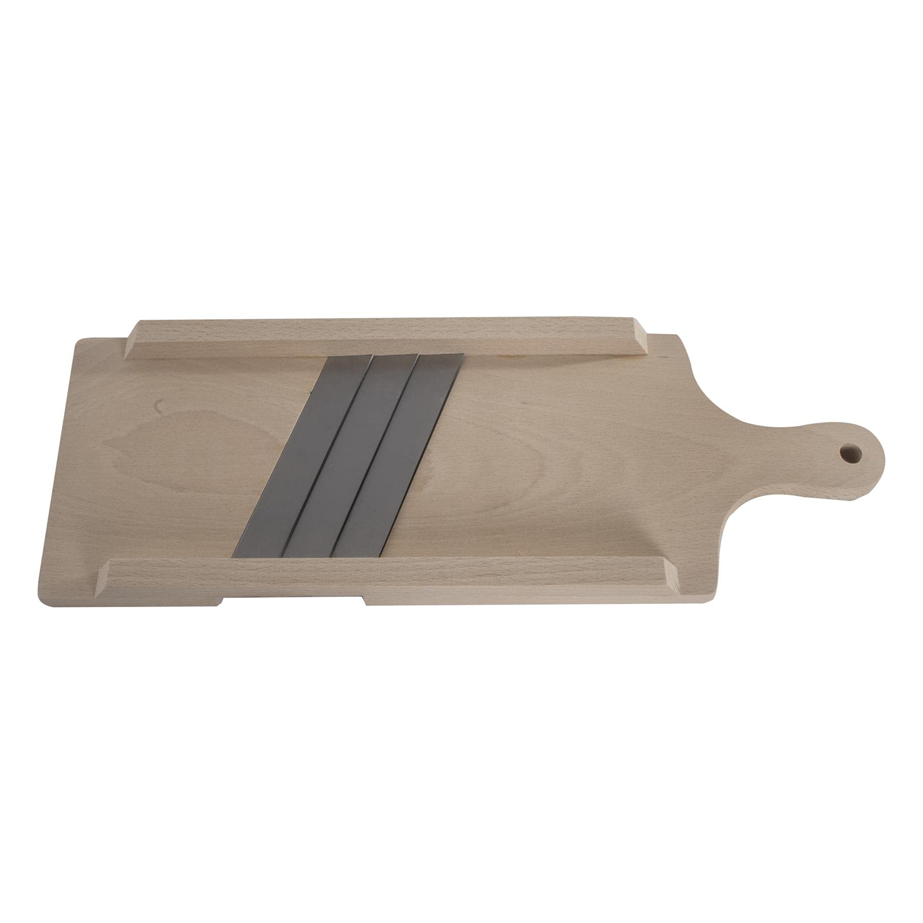WooDeeDoo Wooden Cutter Shredder Grater Peeler Slicer, Natural Wood - Image 3