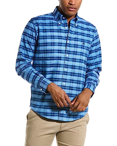 Image of Brooks Brothers Men's Non-Iron Long Sleeve Button Down Sport Shirt