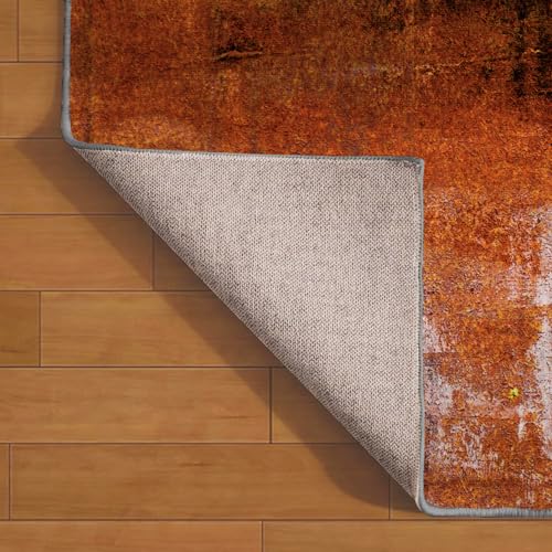 Tapete decorativo LOKMU Burnt Orange 5'x7' miniatura 6